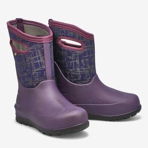 Bogs Purple Kids Rain & Snow Boots